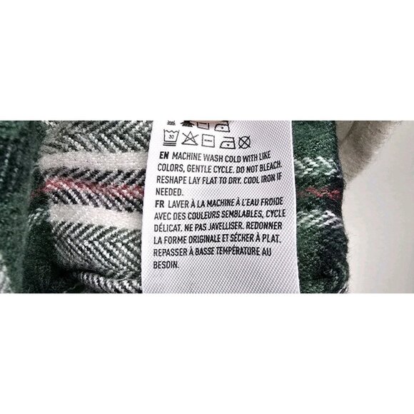 American Eagle Ahh-Mazingly Soft Plaid Flannel Button Up Classic Fit Size Large - Picture 6 of 8